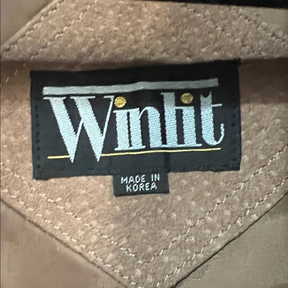 Vintage WinLit Suede Leather Jacket - Picture 6 of 13